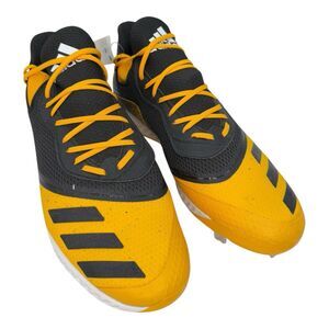 Adidas Icon V Bounce Baseball G28251 Black/Yellow Mens Size 16